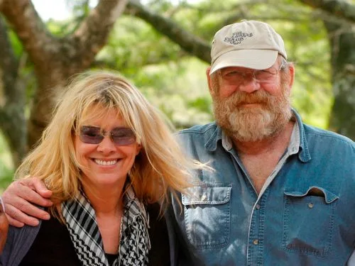 Photo de Lawrence Anthony et de sa femme Franscoise